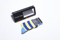 Thumbnail for Men's Lemon Sky Stripe Socks - 1 COLOR -