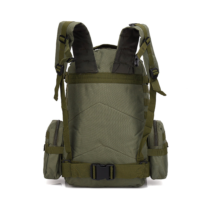 Large Capacity 50L Khaki Hunting Survival Camping - Custom Water Proof Tactical Backpack - [5-9 DAY DELIVERY] - 11 COLORS / CAMOS -