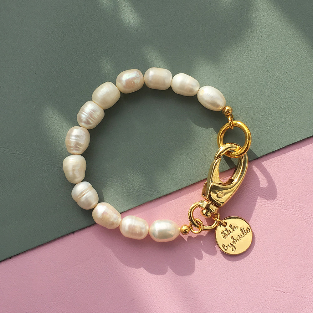 Shh by Sadie - Pearl Hardware Bracelet -