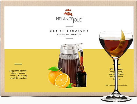 Mélange Jolie Get It Straight Cocktail SipKit™