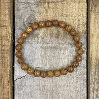 Thumbnail for Union - Zebrawood Mala Beaded Bracelet -