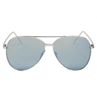 Thumbnail for Delan | CD12 - Premium Mirrored Lens Oversize Aviator Sunglasses - 6 COLORS -