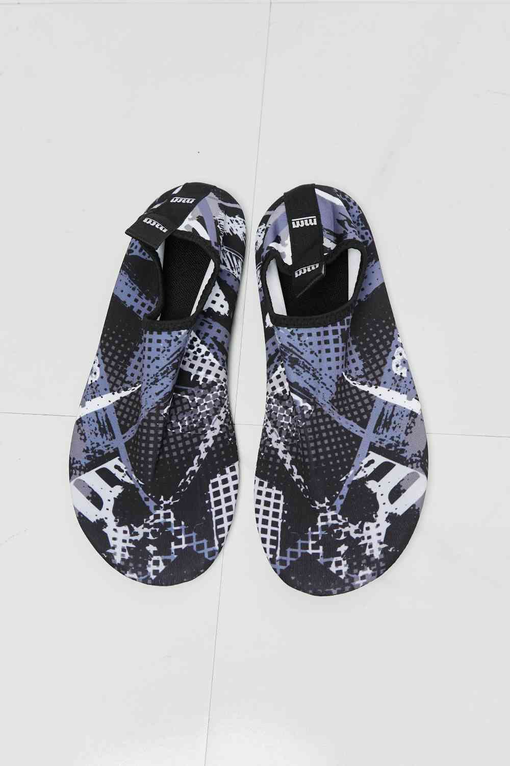 MMshoes - On The Shore Water Shoes in Black Pattern - T - 1 COLOR -