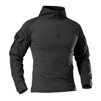 Thumbnail for Men Outdoor Tactical LS T-Shirts - Sports Casual Shirts - Activewear - [10-15 DAY DELIVERY] - 12 CAMOS/COLORS -