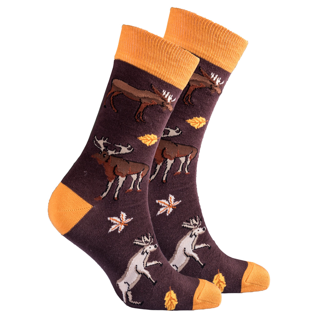 Men's Moose Socks - 1 COLOR -