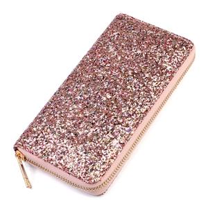 Glitter Zipper Wallet - 8 COLORS -