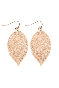 Thumbnail for Leaf Filigree Earrings - 5 COLORS -