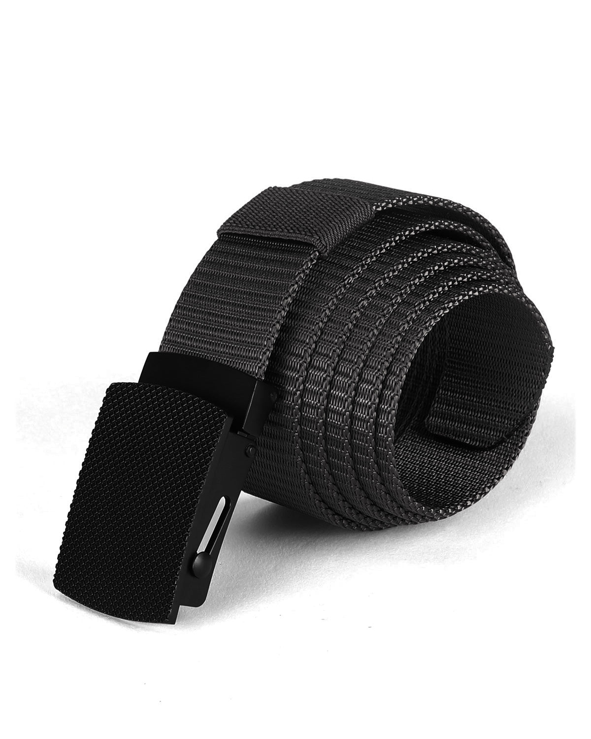 Mens Adjustable Nylon Strap Military Tactical Web Belt Metal Buckle - 6 COLORS -