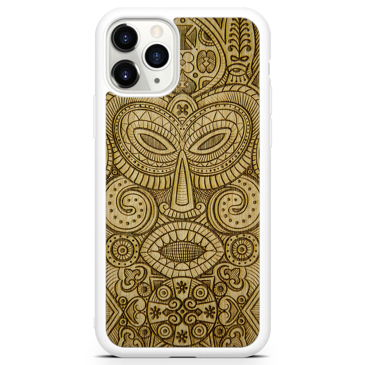 MMORE - Tribal Mask - Wooden phone case - FITS 56 PHONES - FIND YOURS! -