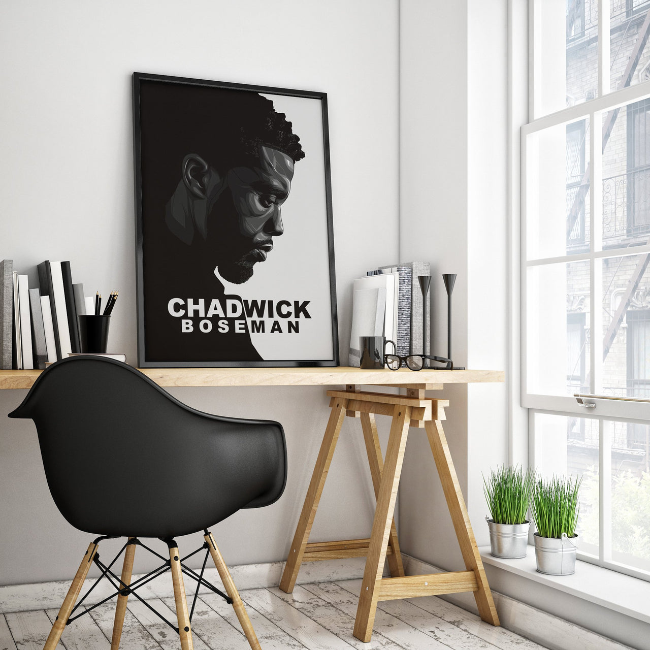 Chadwick Boseman - USA Printed - 4 SIZES -