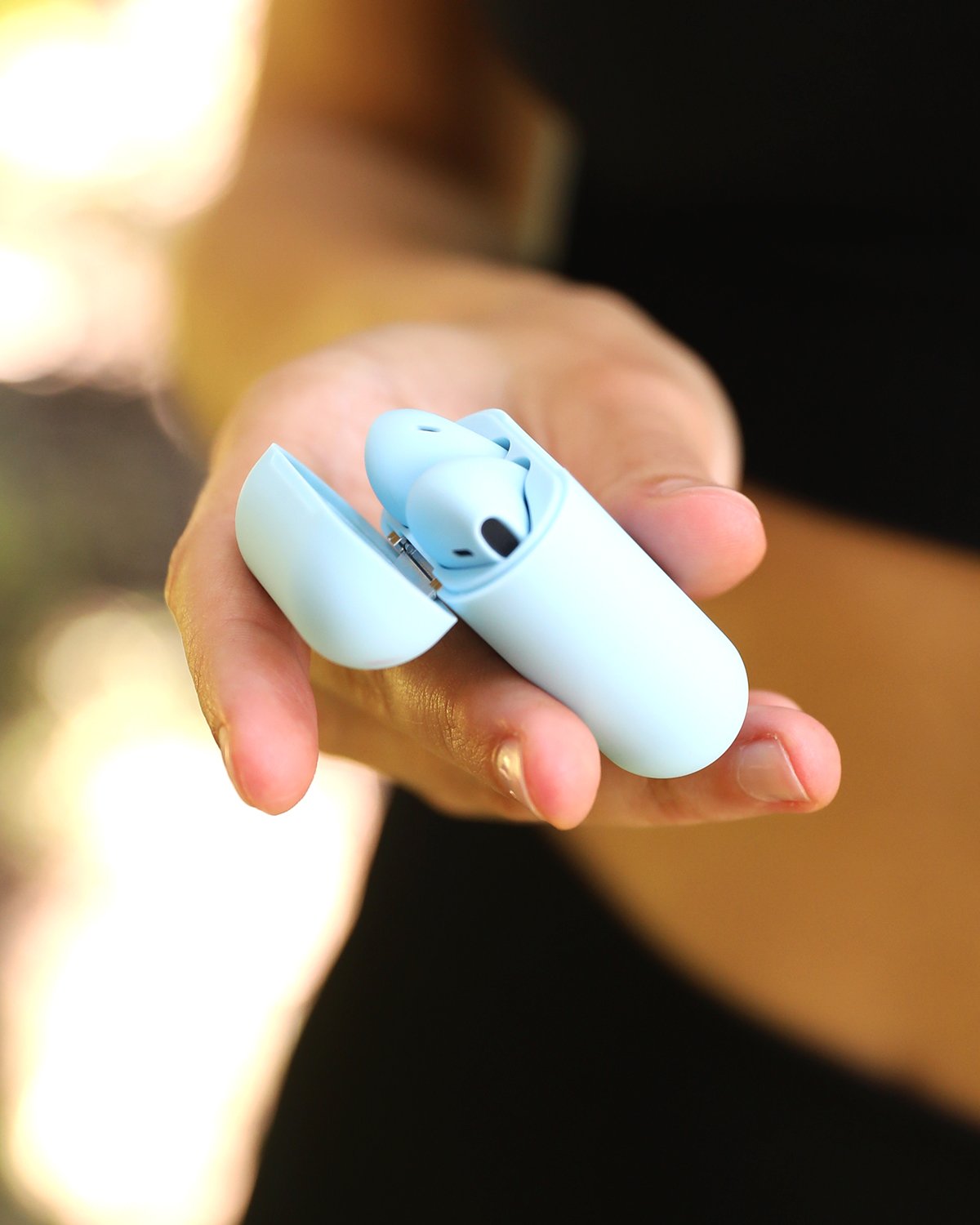 Macaron Earbuds - Light Blue -