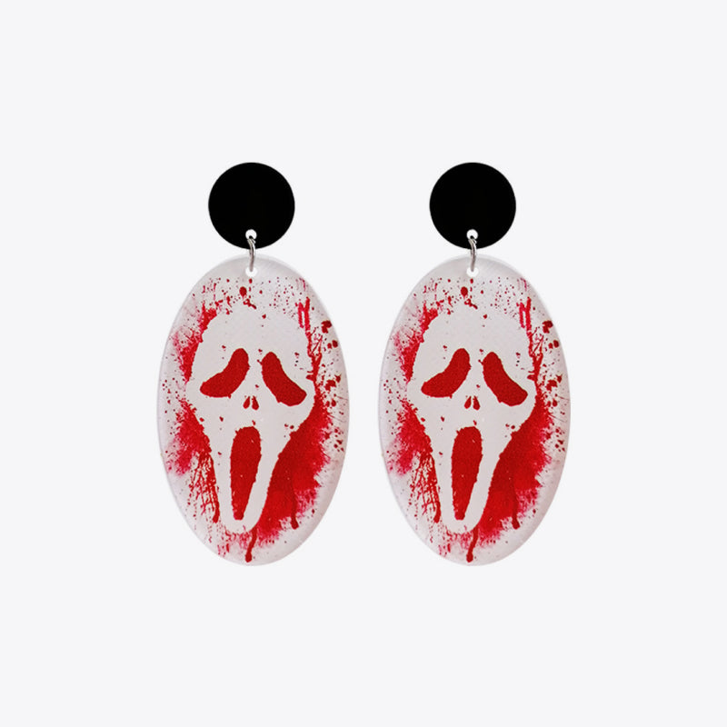 Halloween Theme Dangle Earrings - T - 3 STYLES -