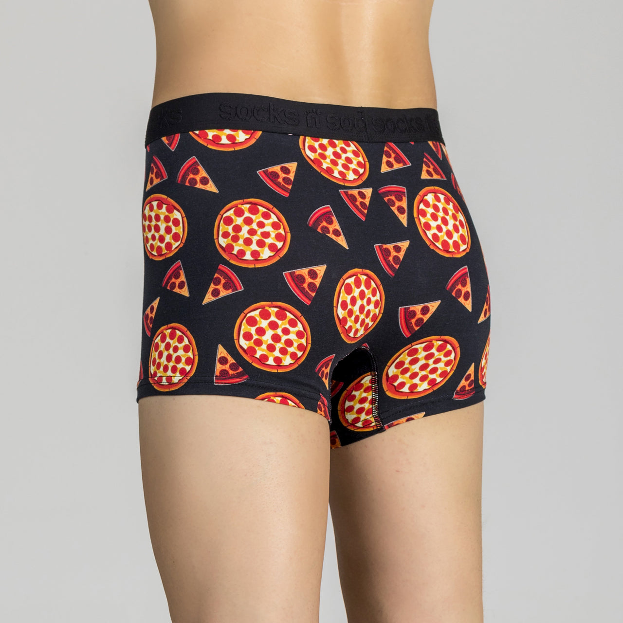 Men's Pizza Boxer Brief - 1 COLOR -