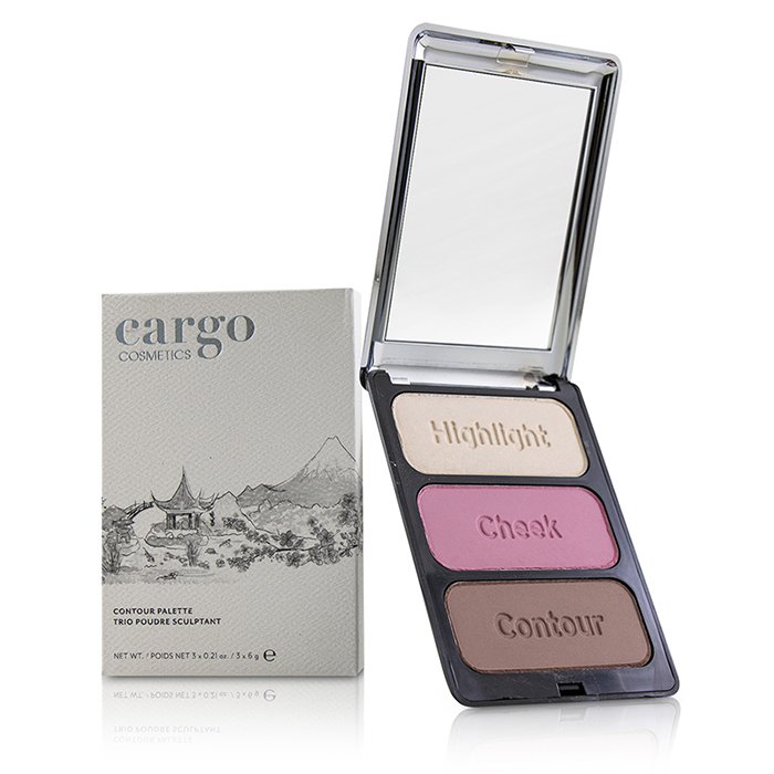 CARGO - Contour Palette 3x6g/0.21oz - 2 COLOR SCALES