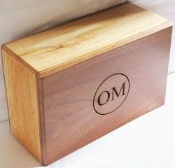 OMSutra - Yoga Block - OMSutra Bamboo/Teak Block -