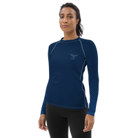 Thumbnail for FYC - Women's Lady Ocean Performance Rash Guard UPF 40+ - 1 COLOR -