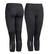 Thumbnail for Women's Mesh Panel Capri Legging -1 COLOR -