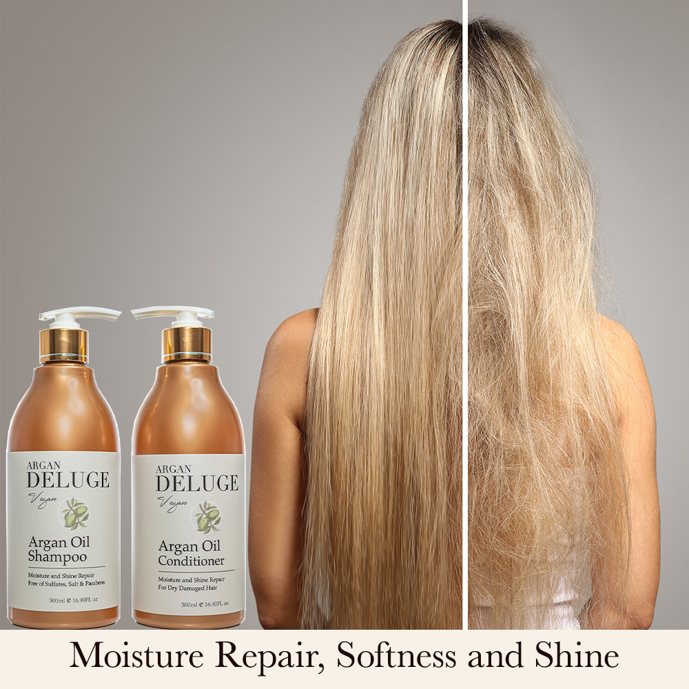 DELUGE - Shampoo and Conditioner - Argan Oil -