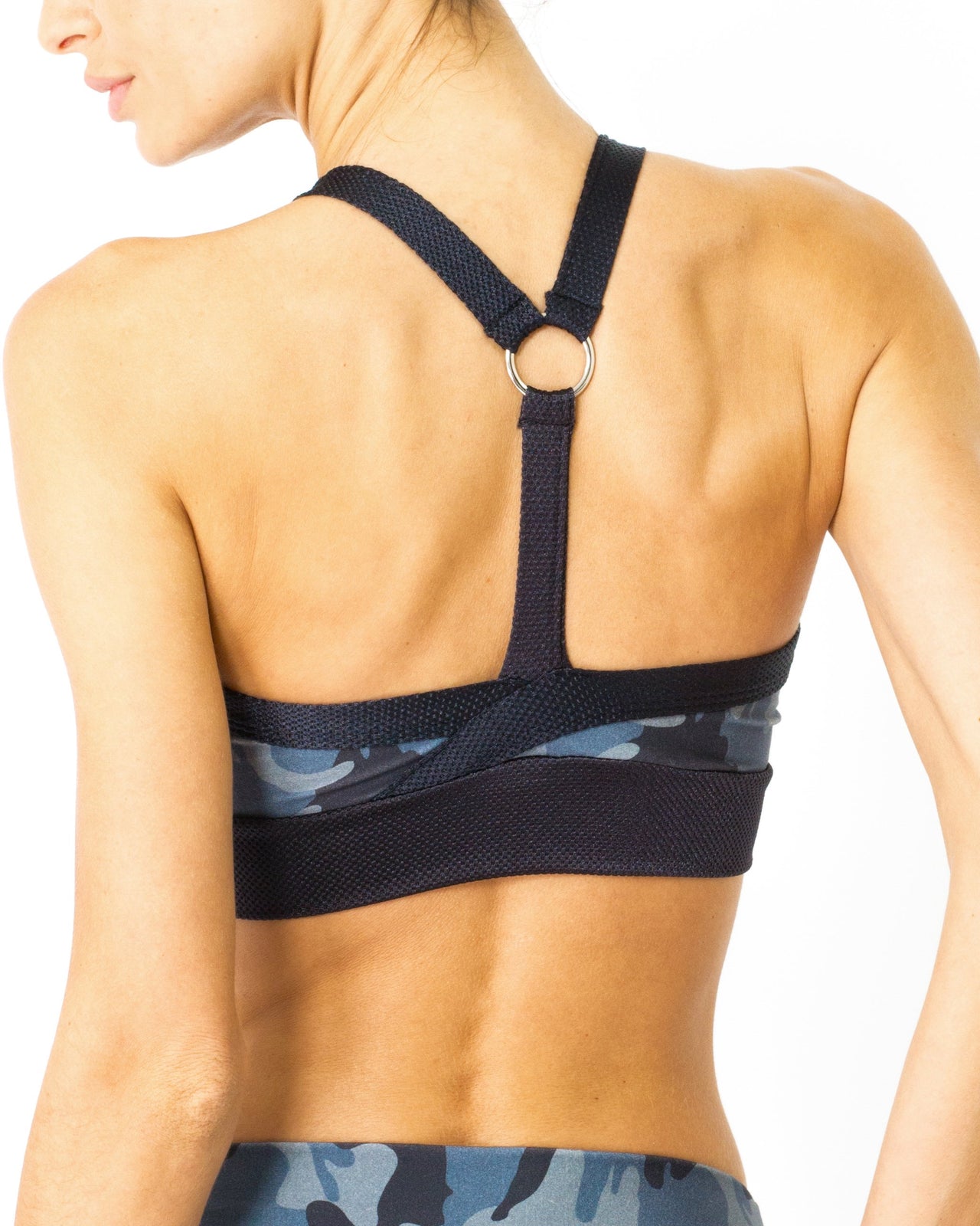 Savoy - Veloso Supplex Sports Bra With Mesh Trim - 1 COLOR -