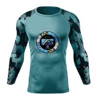 Thumbnail for FYC - Men's FYC Aqua Season Performance Rash Guard UPF 40 - 1 COLOR -