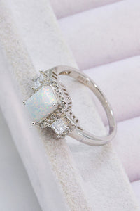 Thumbnail for Tell A Story Opal Ring - T - SIZES 5 THRU 10 - 1 COLOR -