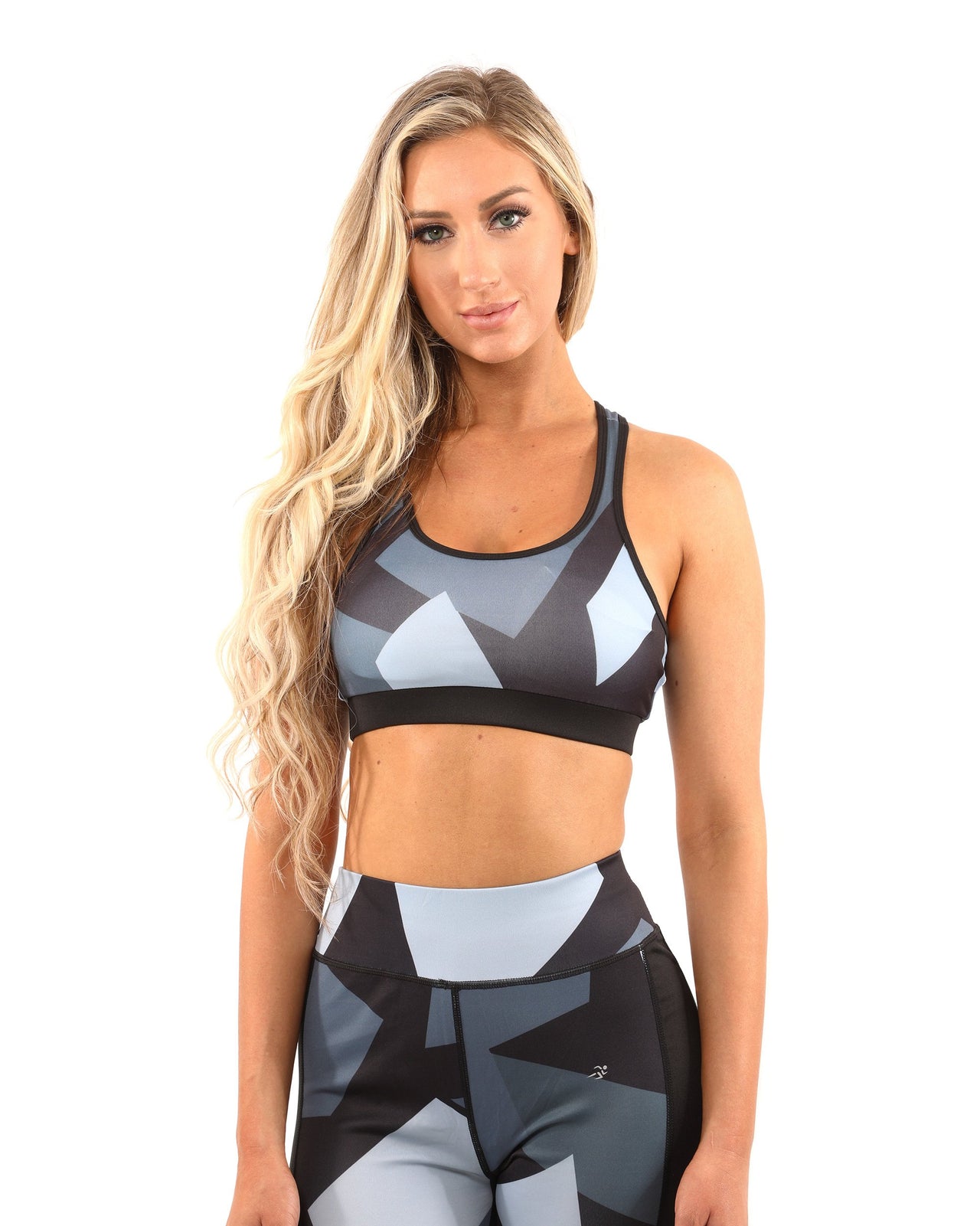 Savoy - Bondi Set - Leggings & Sports Bra - 2 PCS - Black/Grey - 1 COLOR