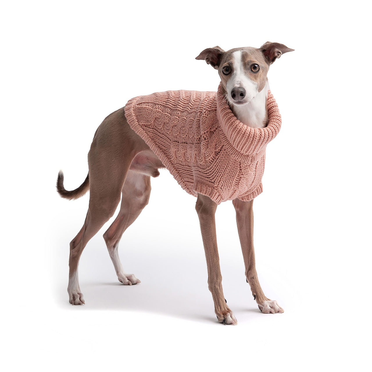 Chalet Dog Sweater - Pink - 9 SIZES -