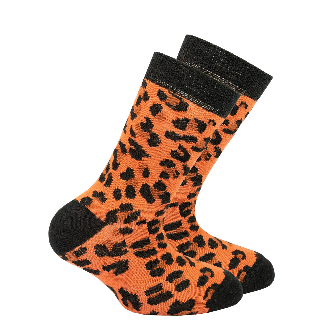 Kids Leopard Socks - 1 SIZE FITS ALL - 1 COLOR -