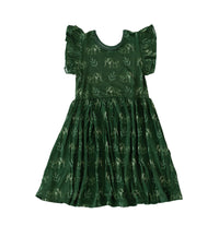 Thumbnail for Eclipse Kids - Flutter Sleeve Twirl Dress - Elephants - SIZES 2T THRU 11/12 -