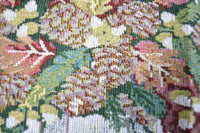 Thumbnail for Rackandrefurbished - Merry Christmas Fiesta Floral Beige Tan Hand-Crafted Woven Tapestry Desk Dining Table Runners - 5 SIZES/LENGTHS -