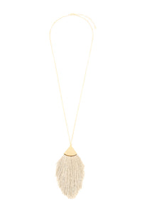 Thumbnail for Riah Fashion - Tassel Pendant Dainty Necklace - 34 COLORS -