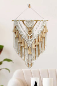 Thumbnail for Two-Tone Macrame Wall Hanging - 29.5