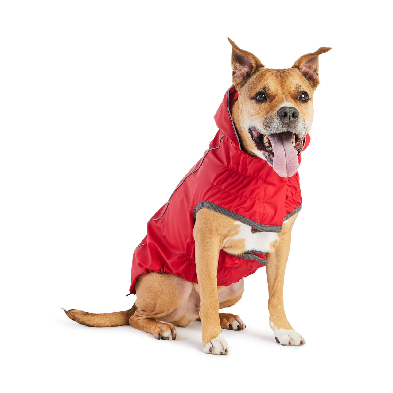 Reversible Elasto-Fit Raincoat - Red/Red - 9 SIZES -