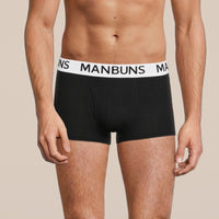 Thumbnail for Men's Classic Black Boxer Trunk Underwear -