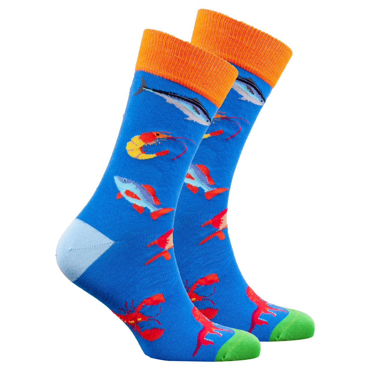 Men's Fish Paradise Socks - 1 COLOR -