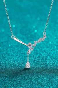 Thumbnail for 1 Carat Moissanite 925 Sterling Silver Necklace