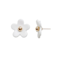 Thumbnail for Everyday Porcelain Daisy Stud Earrings -