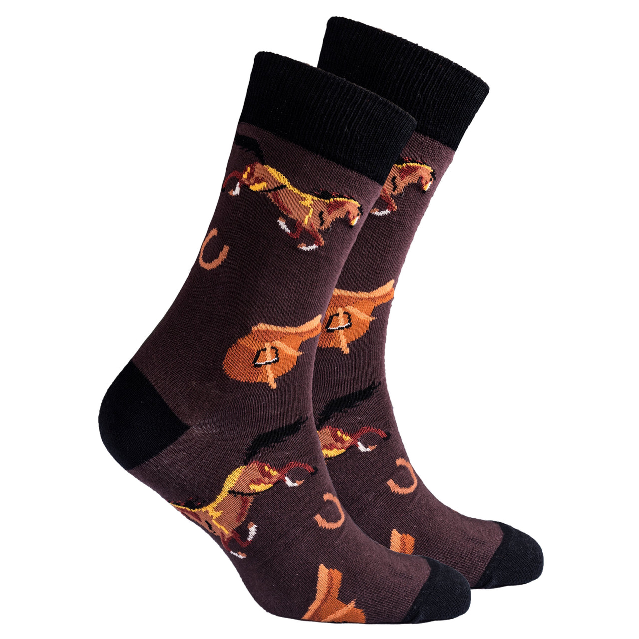 Men's Horse Socks - 1 COLOR -