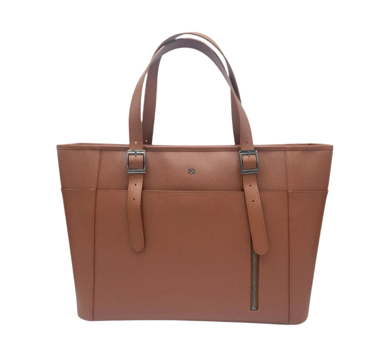 GUNAS NEW YORK - Miley - Tan Vegan Leather Laptop Bag - 1 COLOR