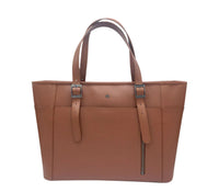 Thumbnail for GUNAS NEW YORK - Miley - Tan Vegan Leather Laptop Bag - 1 COLOR