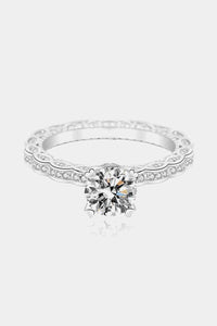 Thumbnail for 1 Carat Moissanite 925 Sterling Silver Ring