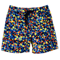 Thumbnail for La Palma Eco-Beachwear Surf Geometric Blue 17