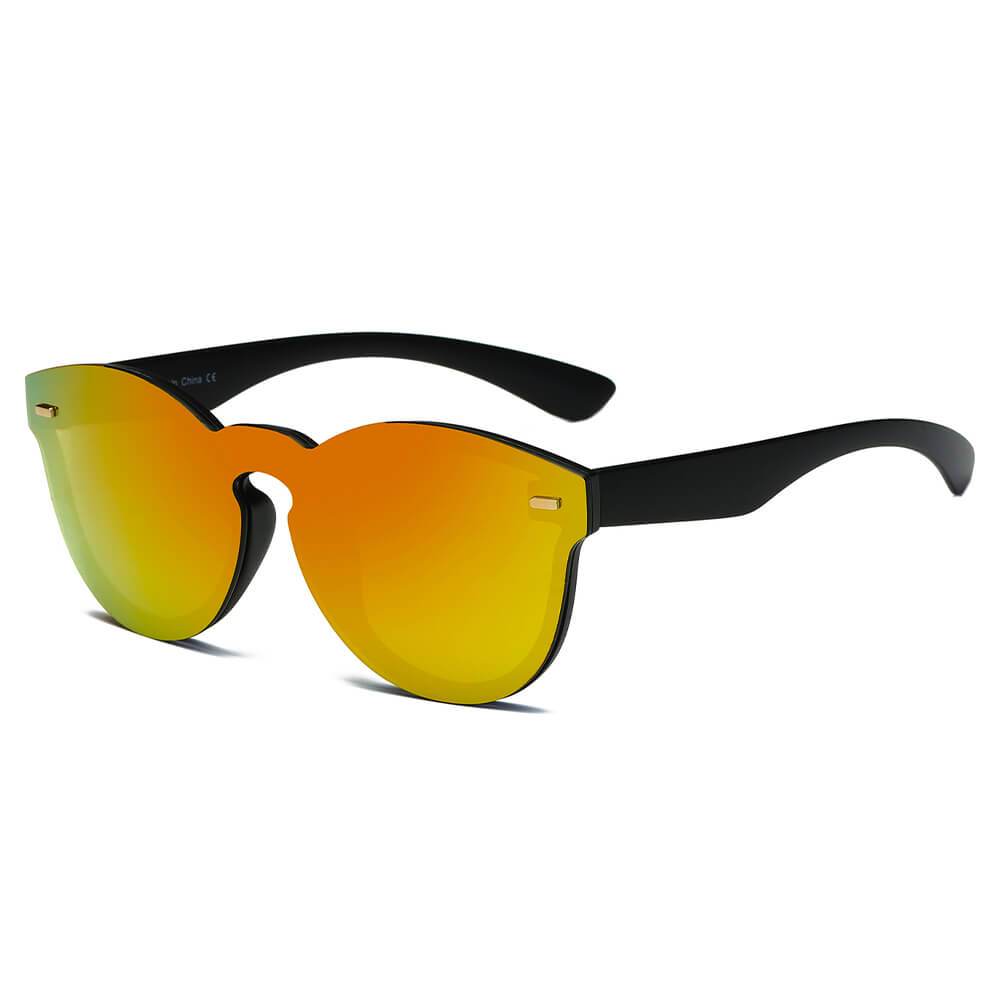 Durant | S1018 - Unisex Mirror Round Sunglasses - 5 COLORS -