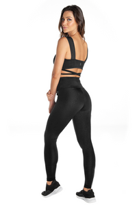 Thumbnail for Hellokini - Black Dream High Waisted Leggings - 1 COLOR -