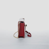 Thumbnail for Mary Small Crossbody Leather Wristlet Burgundy -