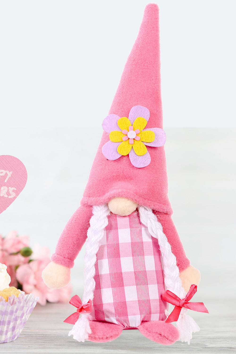 Set of 2 Pointed Hat Gnomes - 12.6" - 2 PCS - 2 TYPES - 2 TYPES SET - [5-10 DAY DELIVERY] - T -