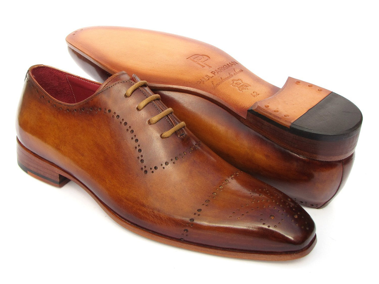 Paul Parkman - Light Brown Classic Brogues -