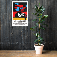 Thumbnail for Le Corbusier 1963 Exhibition Artwork Poster - USA printed - 3 SIZES