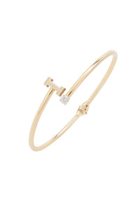 Thumbnail for Initial Bangle Gold I -