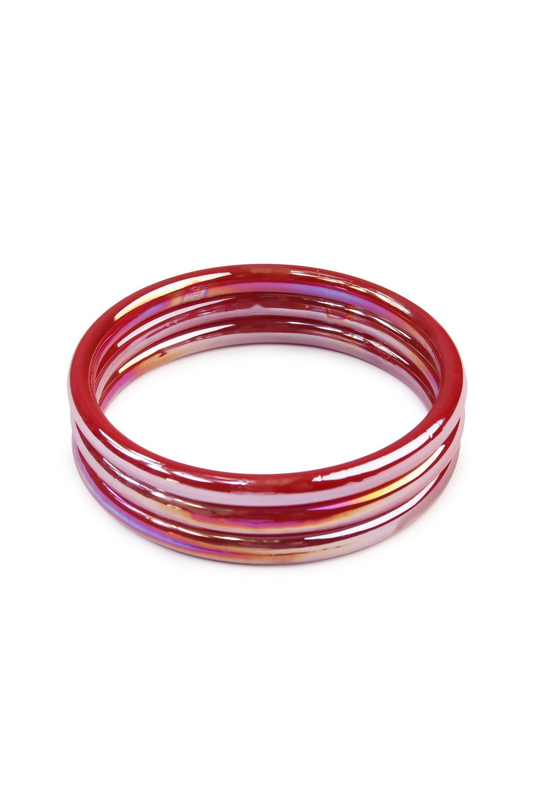 Glass Bangle Set - 12 COLORS -